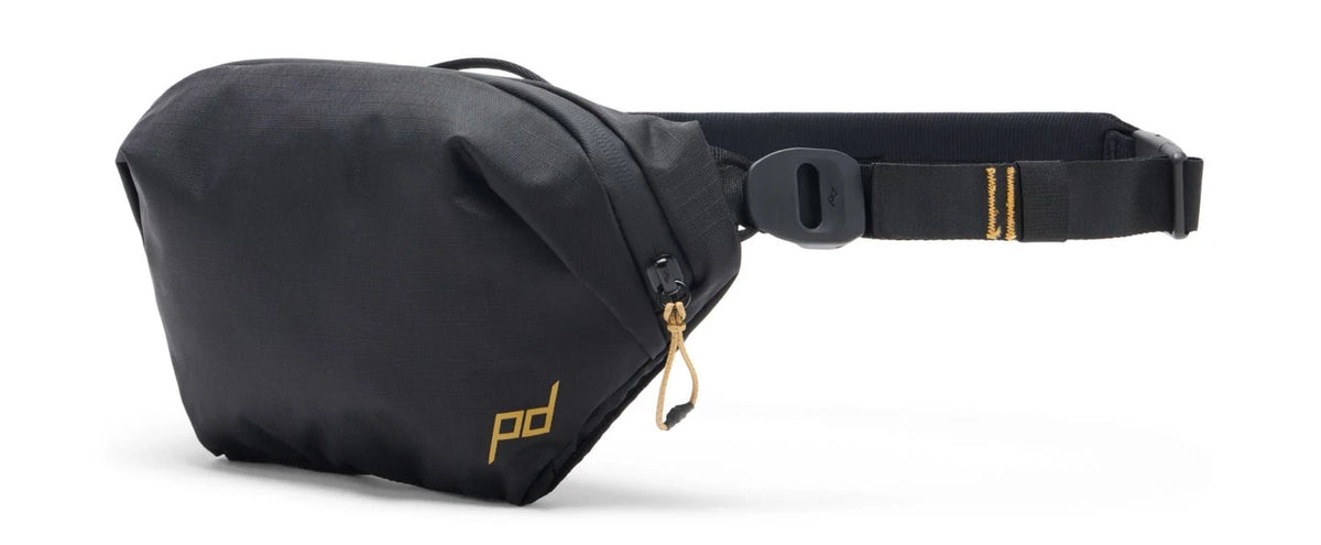 Outdoor Sling 2L Fonksiyonel Bel ve Omuz Çantası - Black