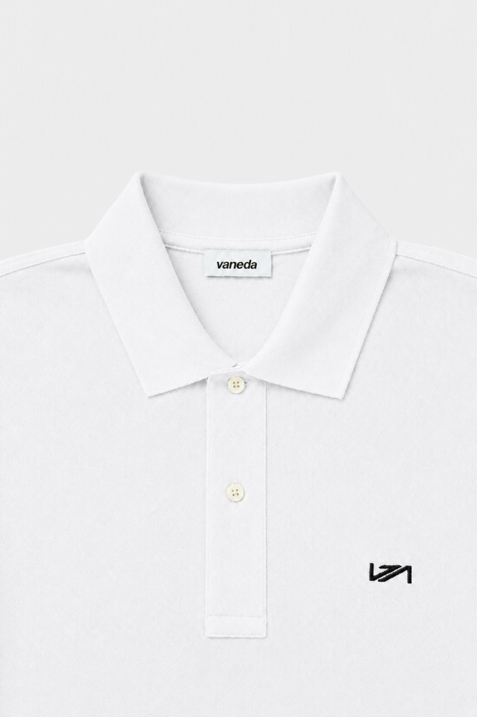 Polo Yaka T-Shirt Beyaz