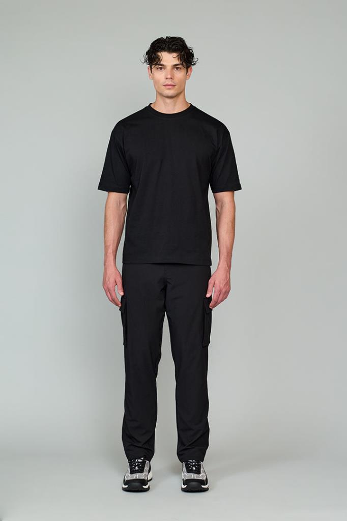 Ripstop Field Tactical Cargo Cepli Pantolon Siyah