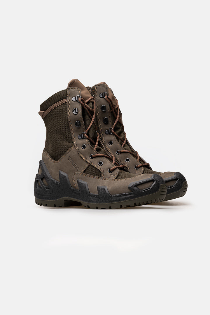1348 V-Clutch On Duty Nubuk Erkek Bot Olive
