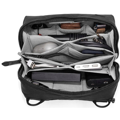 Tech Pouch Regular Teknoloji Aksesuar Çantası - Black