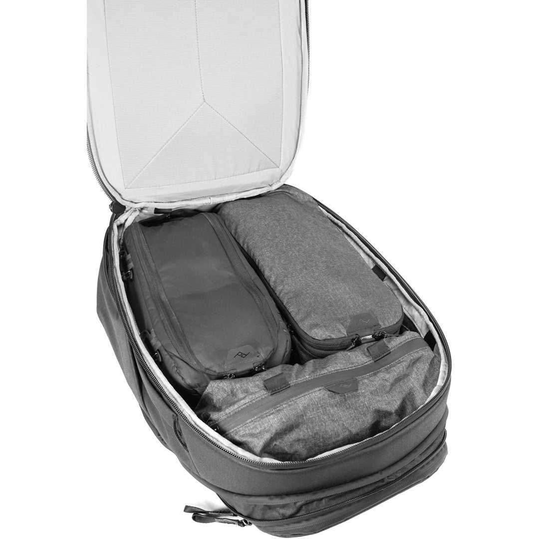 Travel Backpack 30L Modüler Seyahat Çantası - Black