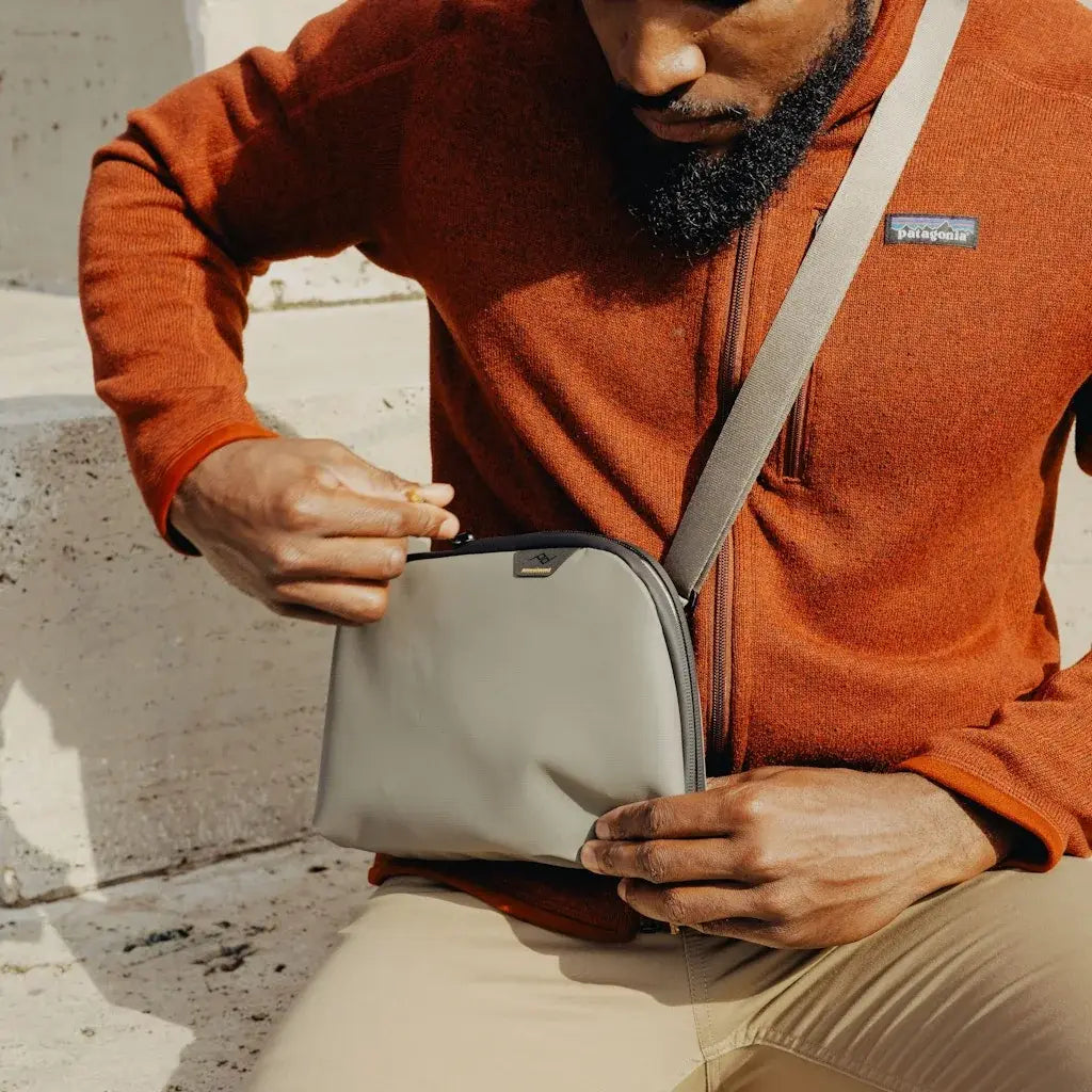 Travel Crossbody 3L Çapraz Çanta - Stone