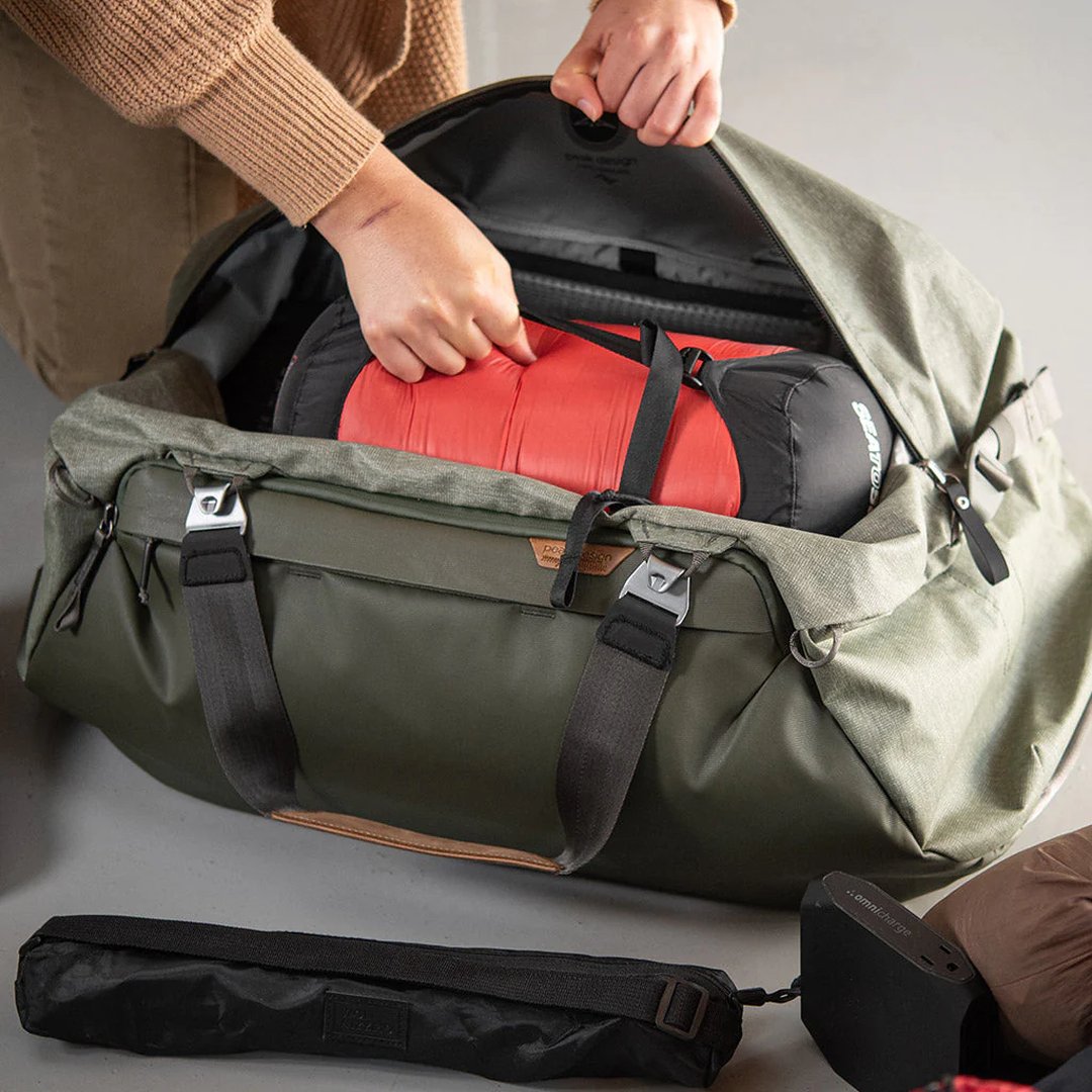 Travel Duffel 65L Seyahat Çantası - Sage