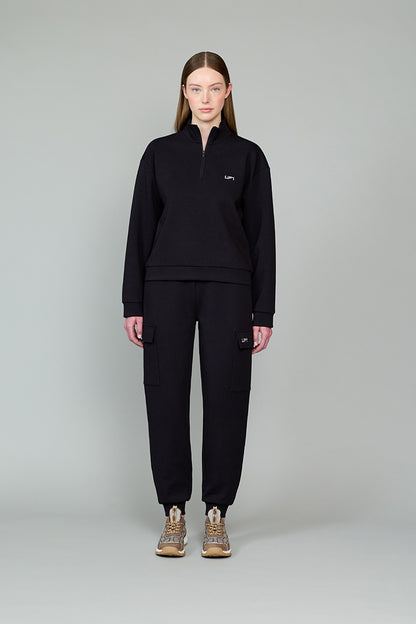 Swe Kadın Sweatshirt Siyah