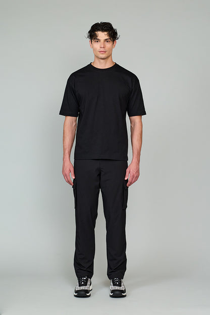 Armalı T-Shirt Siyah