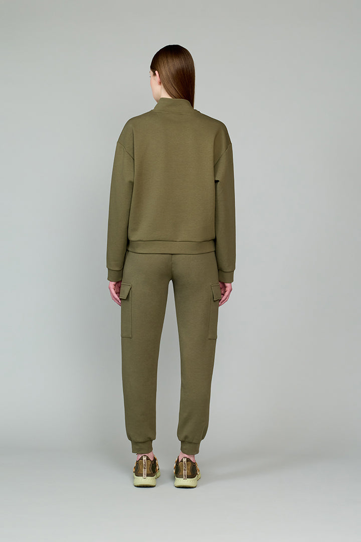 Swe Kadın Sweatshirt Haki