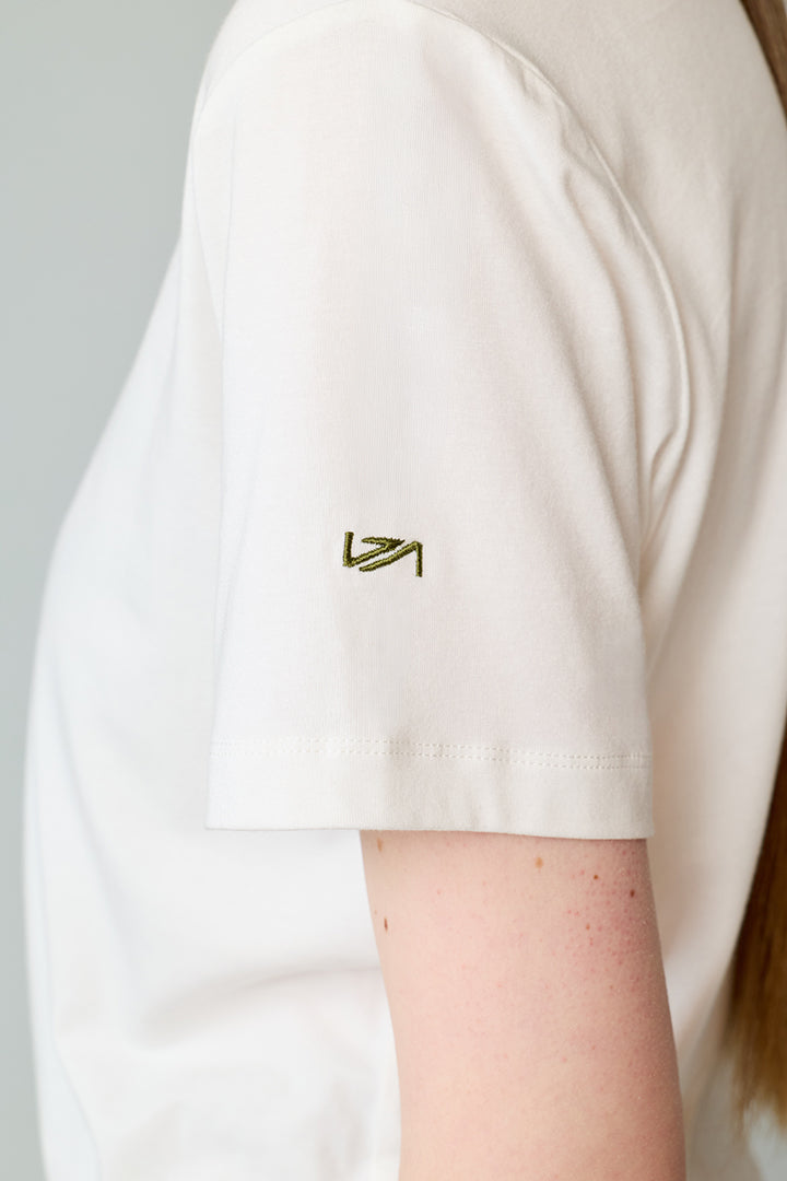 Modal Kadın T-Shirt Beyaz