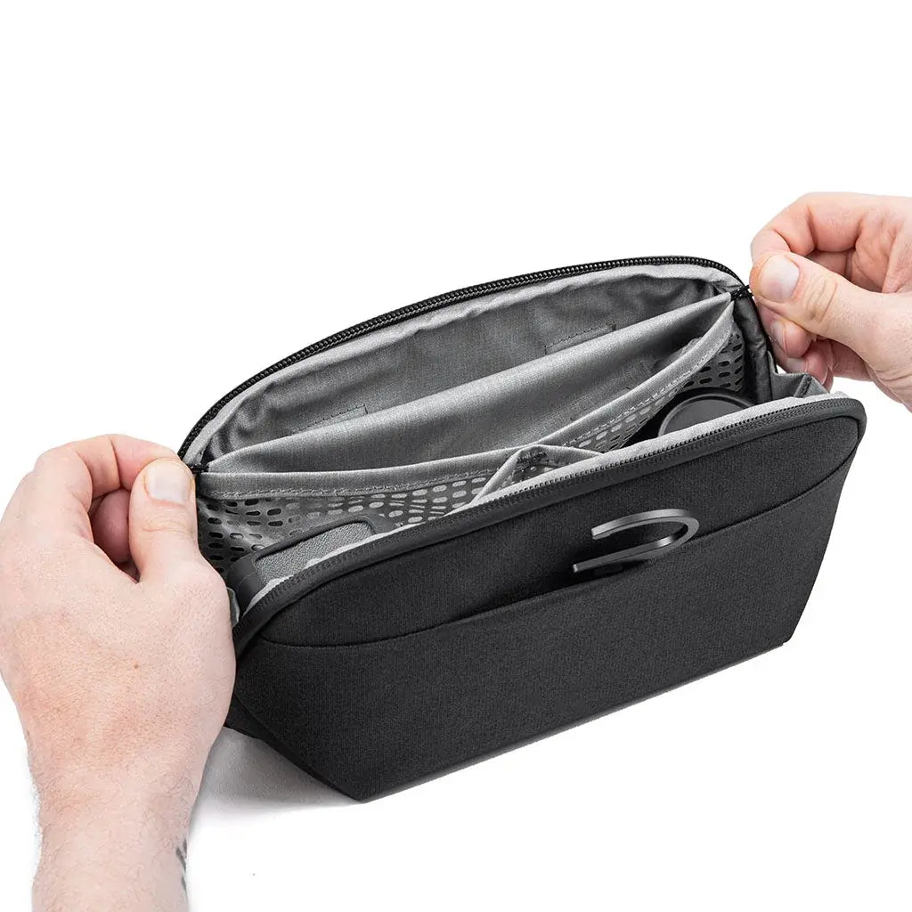 Wash Pouch Small Kişisel Bakım Çantası - Black