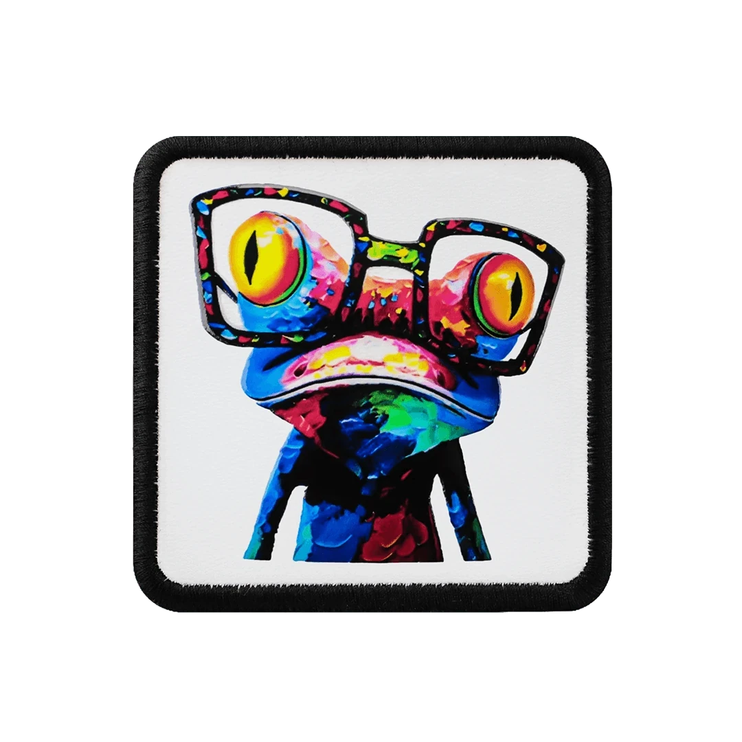 V1 Bukalemun - 1bs Kod Logolu Unisex Beyaz Bench (Patch)