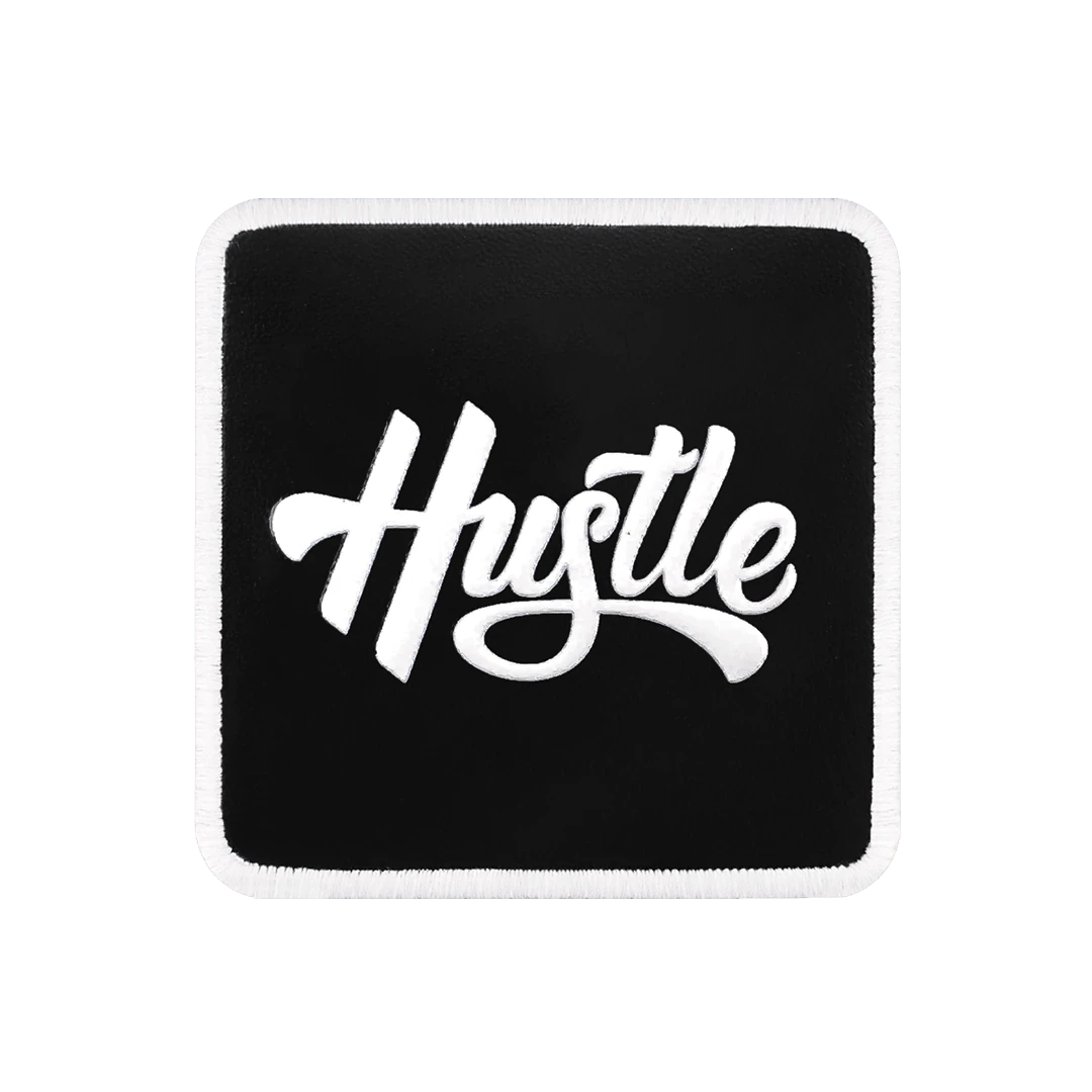 V1 Hustle - 1 Kod Logolu Siyah Bench (Patch)