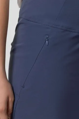 Sarah Kadın Outdoor Şort Etek Smoke Blue - 46