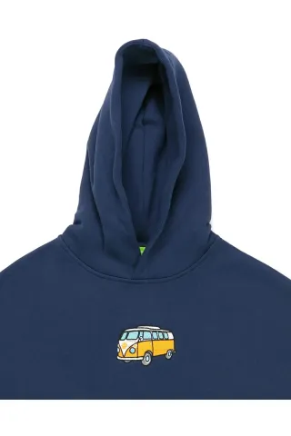 Sarı Vos Vos Nakışlı Sweatshirt