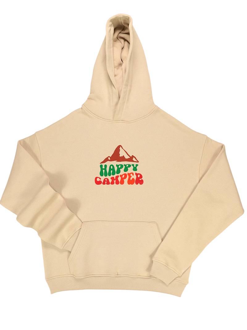 Kahverengi Happy Camper Sweatshirt