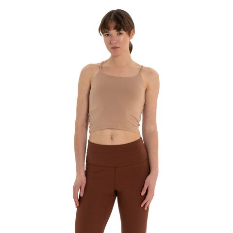 Inguz Sırt Detay İnce Askılı T-Shirt