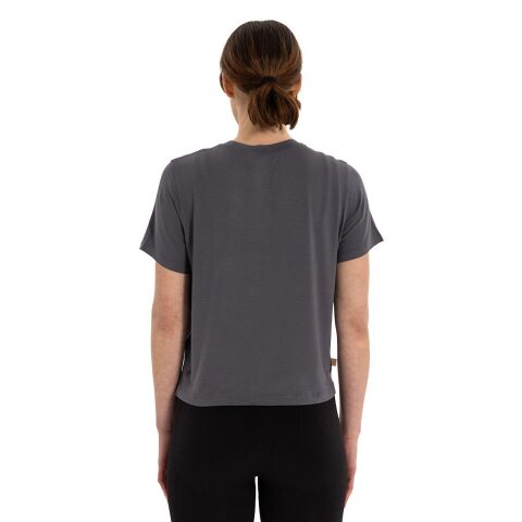 Inguz Modal Bisiklet Yaka Basic Yoga T-Shirt