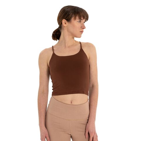 Inguz Sırt Detay İnce Askılı T-Shirt