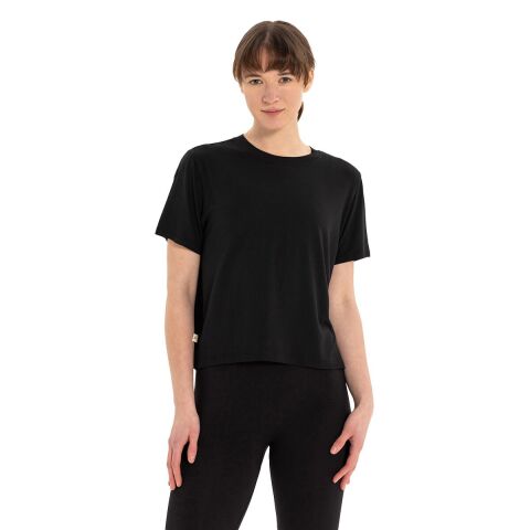 Inguz Modal Bisiklet Yaka Basic Yoga T-Shirt