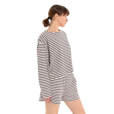 Inguz Stripe %100 Pamuk T-Shirt