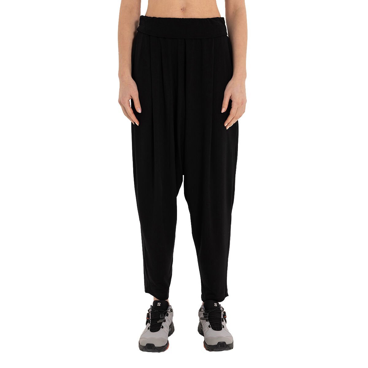 Inguz Beli Katlanabilir Yoga Şalvar