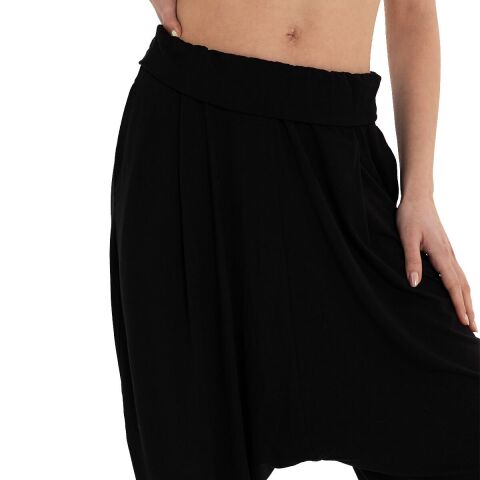 Inguz Beli Katlanabilir Yoga Şalvar