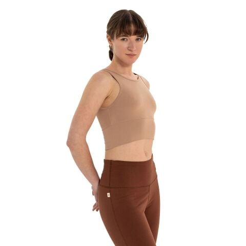 Inguz Kalın Askılı Ecovero Basic Crop