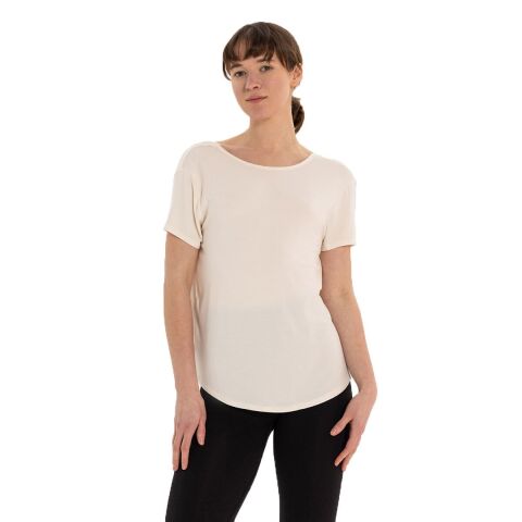 Inguz Sırt Detay Modal Yoga T-Shirt