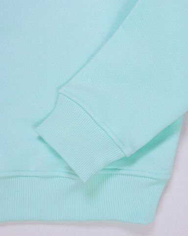 Antik Mint Vespa Nakışlı Sweatshirt