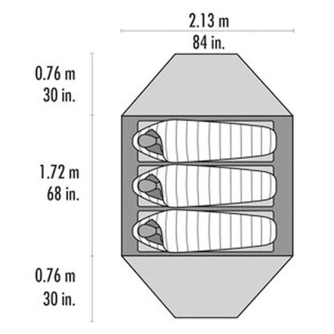 MSR Elixir 3 Kişilik Çadır