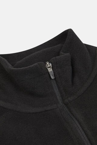 Urbanwild Polar Tam Fermuarlı  Siyah