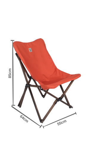 BAG THE JOY AHŞAP KATLANIR MASA SANDALYE SETİ – ANTRASİT – KİREMİT – 50*50*50cm