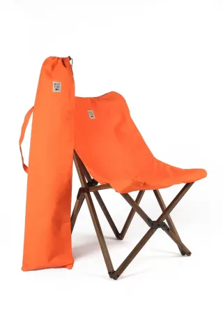 BAG THE JOY AHŞAP KATLANIR MASA SANDALYE SETİ – ANTRASİT – TURUNCU – 50*50*50cm