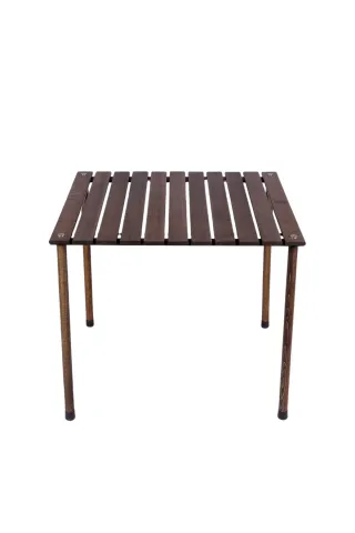 BAG THE JOY AHŞAP KATLANIR MASA SANDALYE SETİ – ANTRASİT- TURKUAZ – 70*70*55